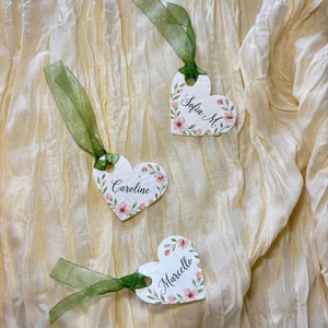 Cuore piantabile con nome invitato