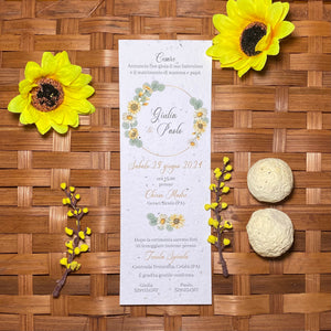 Invito mix di fiori