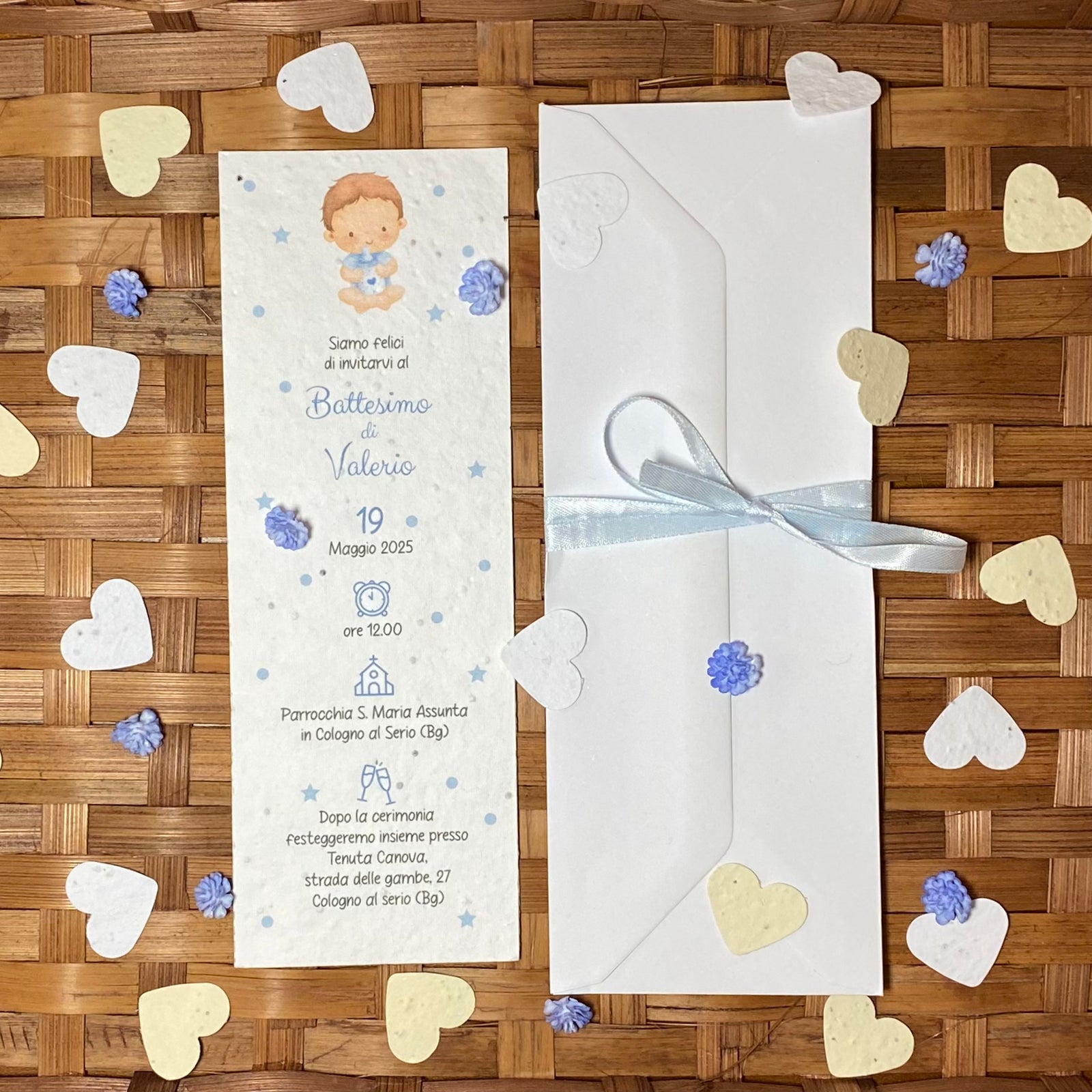 Invito Battesimo Bimbo