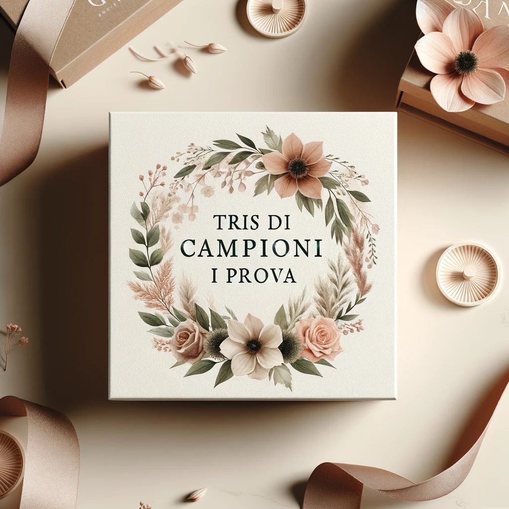 Tris di campioni di prova