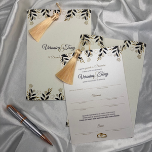 Cartoncino firme testimoni