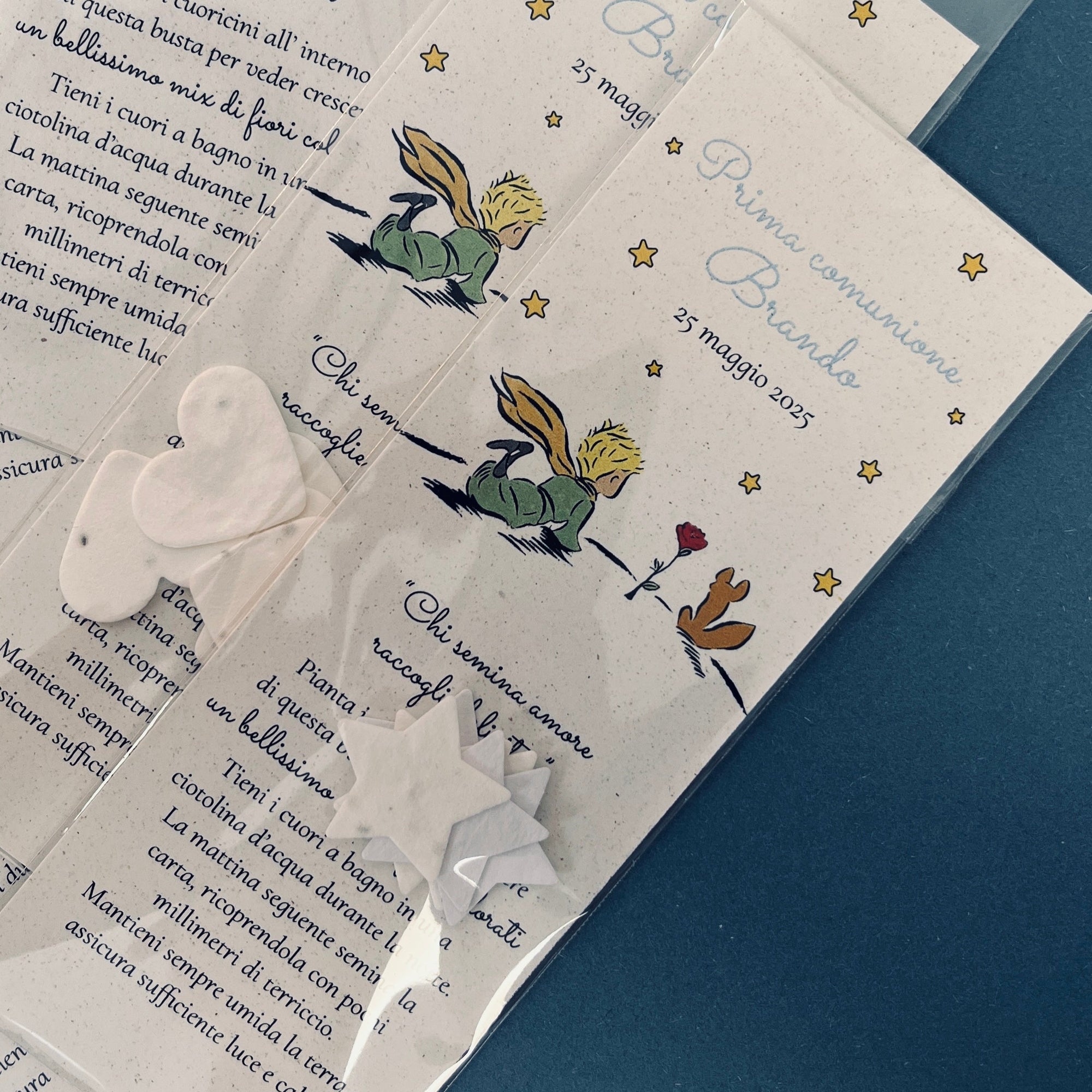 Segnalibro Cerimonia con forme Piantabil