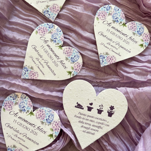 Tag Cuore Piantabile Personalizzato