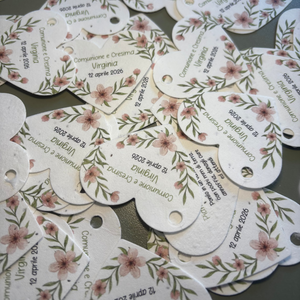 Tag Cuore Piantabile Personalizzato