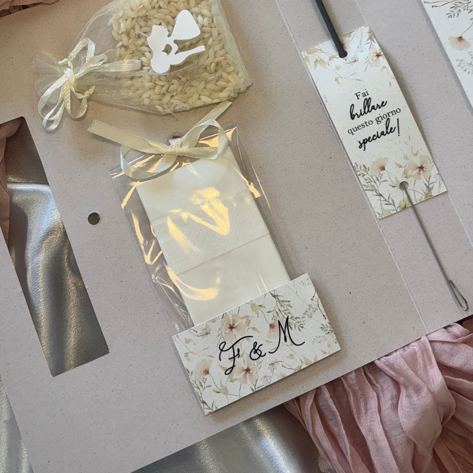 Fazzolettino per lacrime di gioia