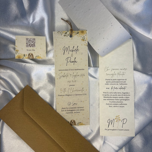 Ghirlanda Esagonale mix fiori