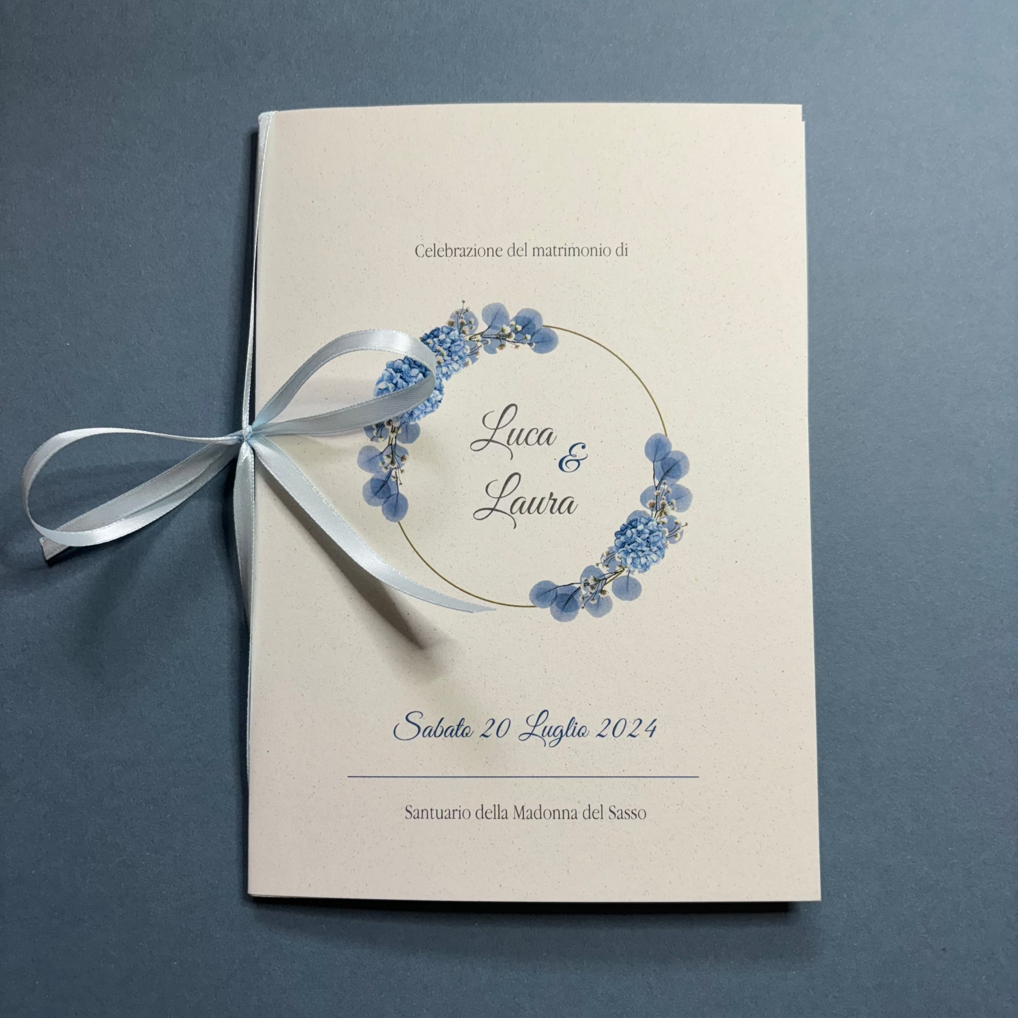 Libretto Cerimonia con fiocco