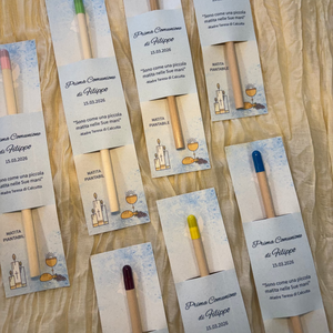 Matite Piantabili colorate Comunione