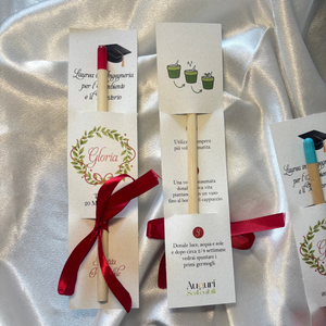 Matite Piantabili Segnalibro Laurea