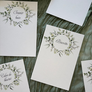 Tableau de Mariage coordinato da compilare