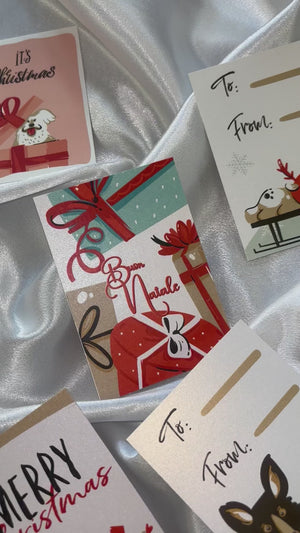 Set bigliettini di Auguri