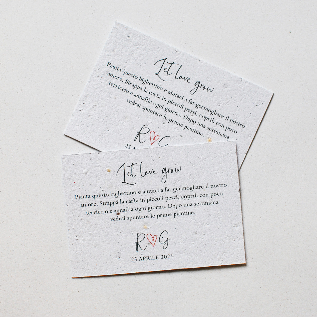 Biglietti di ringraziamento