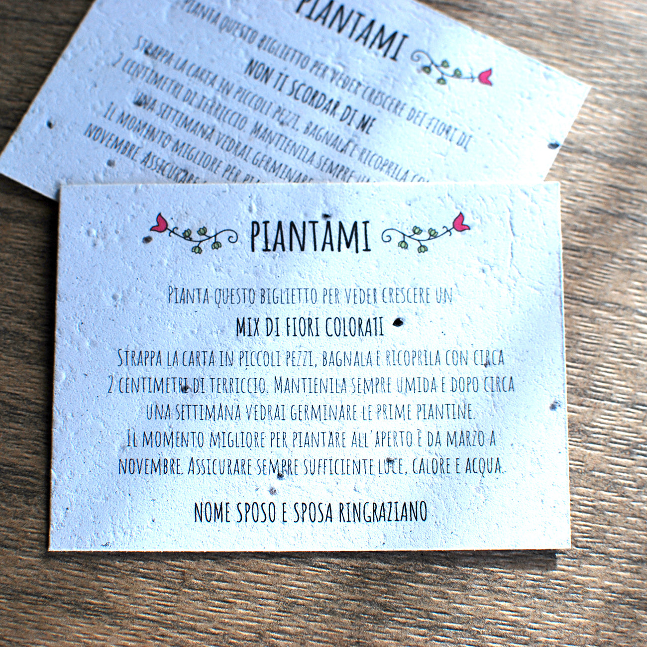 Biglietti di ringraziamento