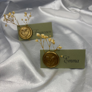 Segnaposto cavaliere ceralacca