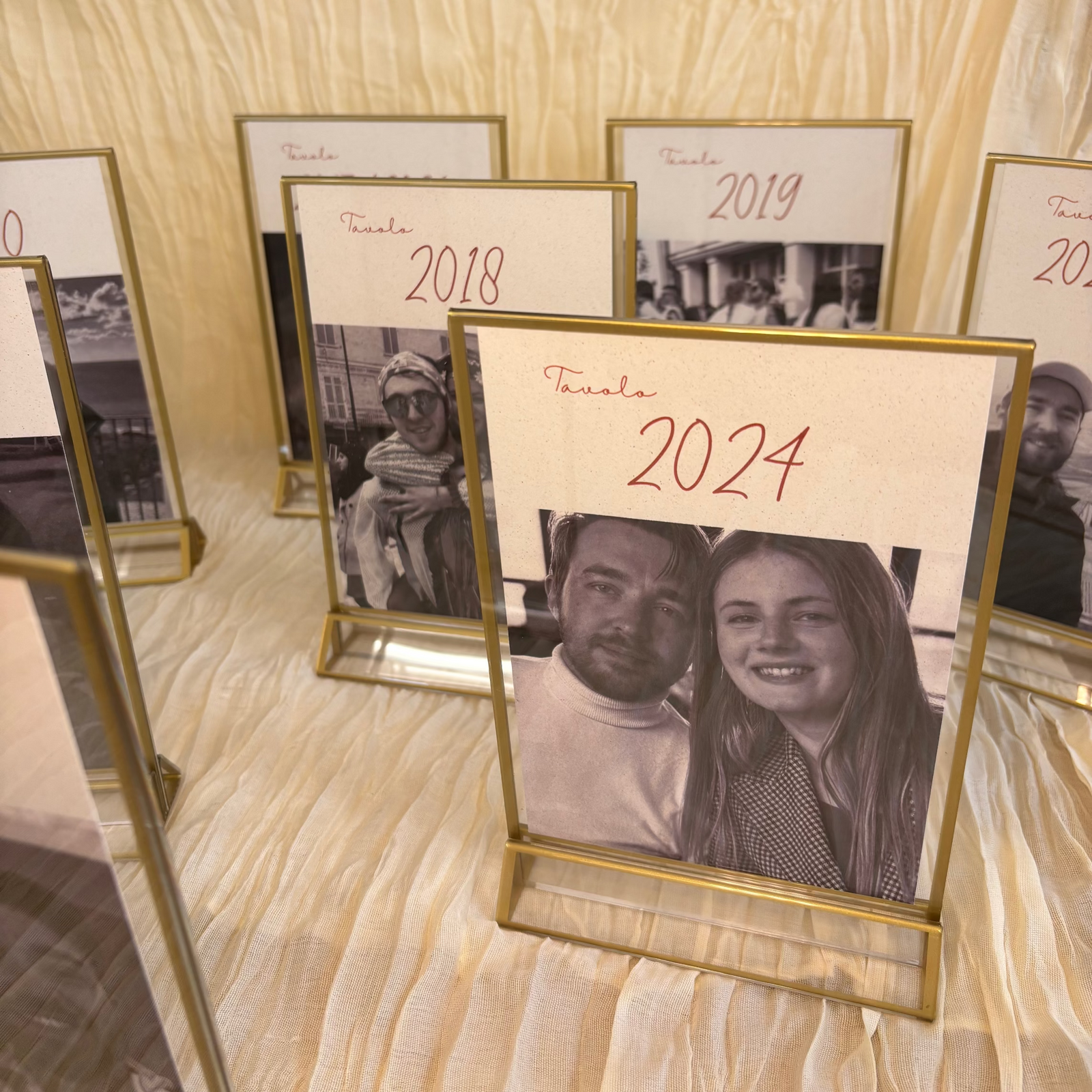Tableau Segna tavoli con Cornice