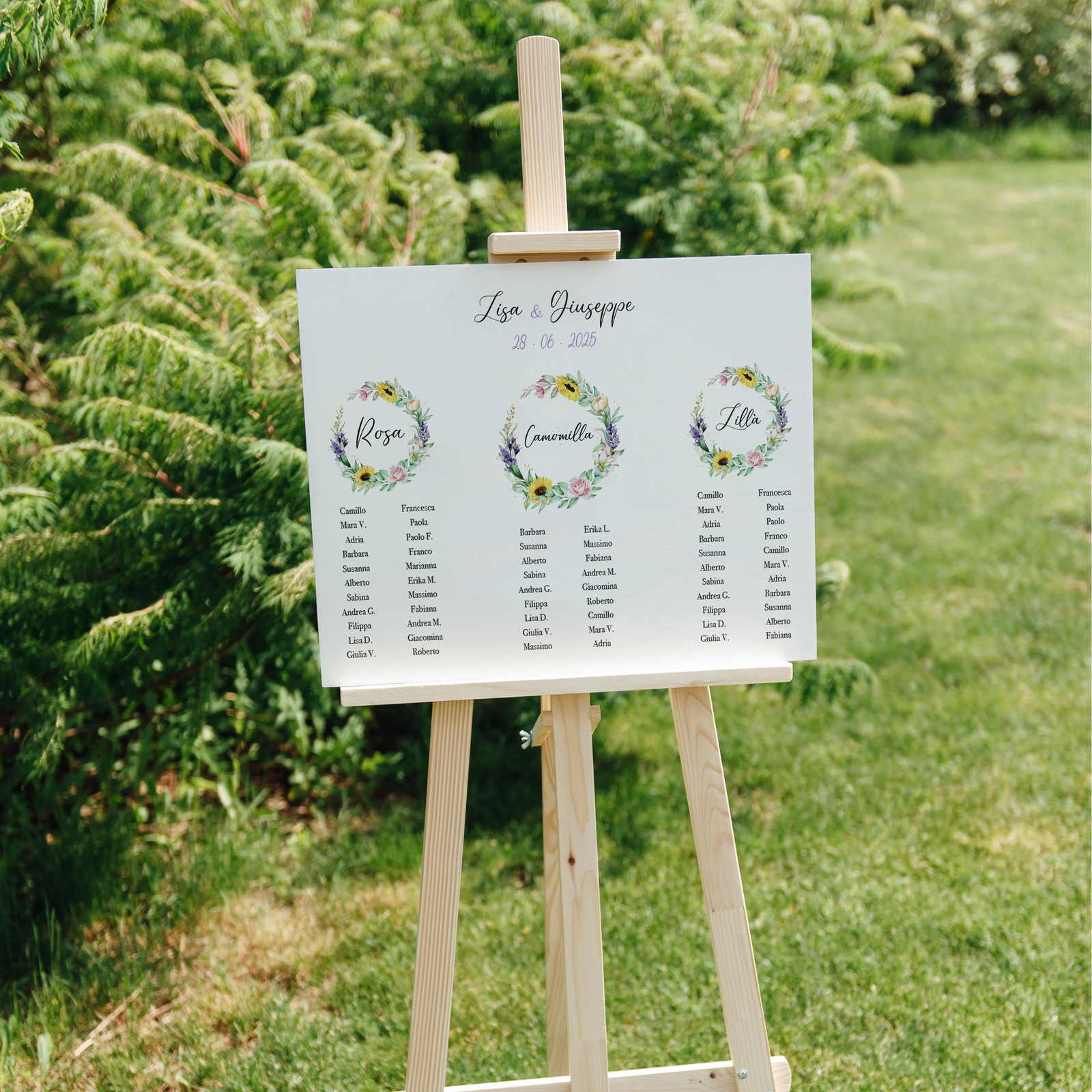 Tableau de Mariage Grande