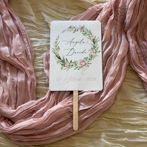 Ventaglio in carta personalizzato