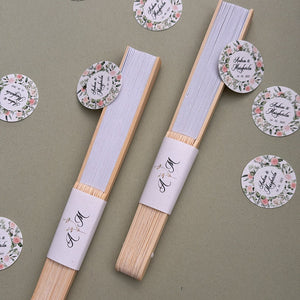 Ventaglio in carta e bambù